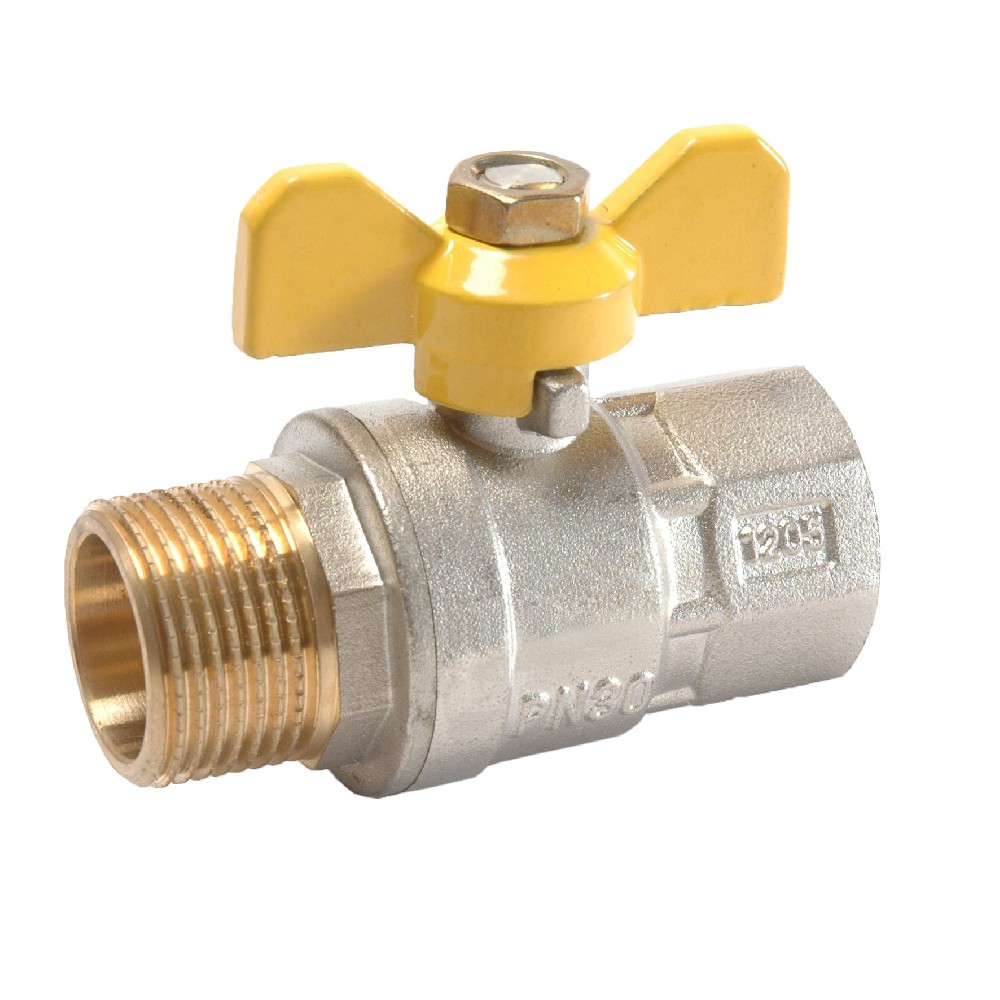 10605 MF Gas Ball valve with butterfly handle