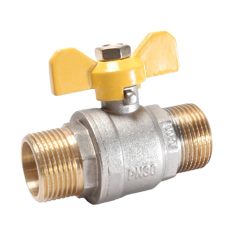 10606 MM Gas Ball valve with butterfly handle