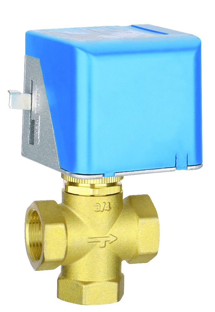 12903  Electric Stop Valve with Tee