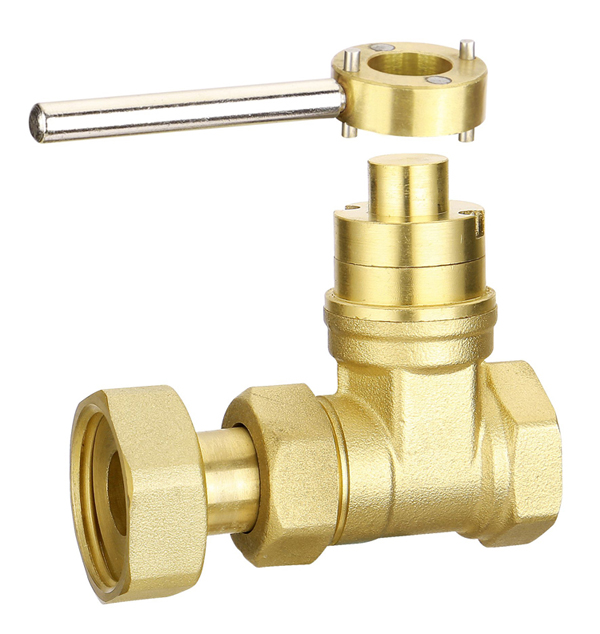 12603 Lock Gate Valve with Union