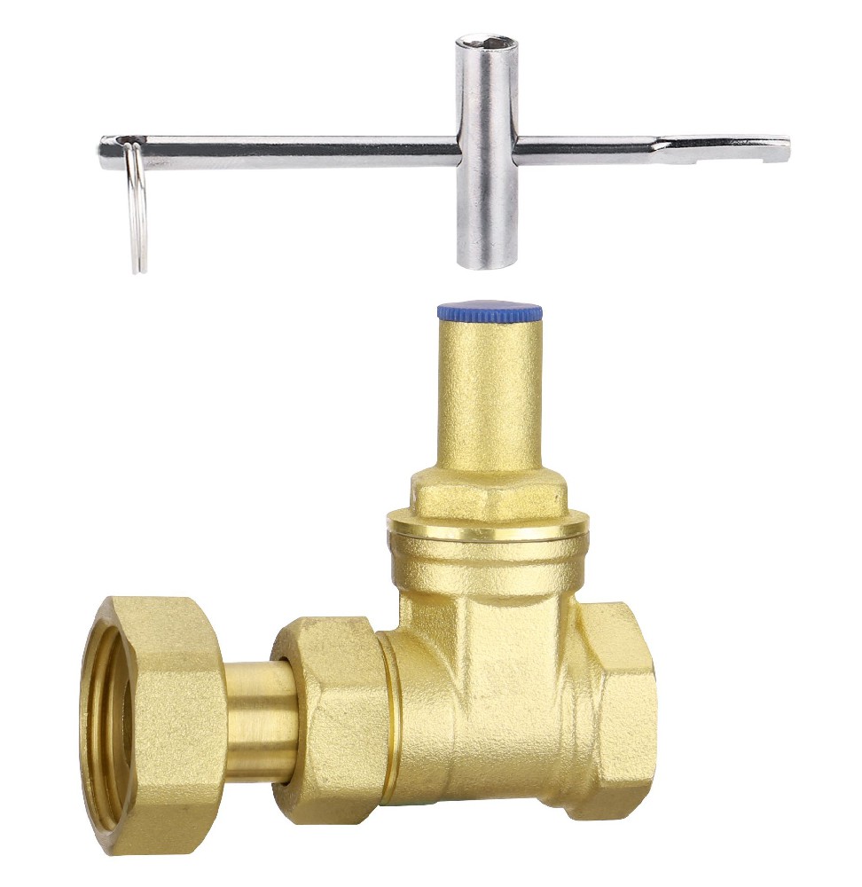 12604 Lock Gate Valve with Union