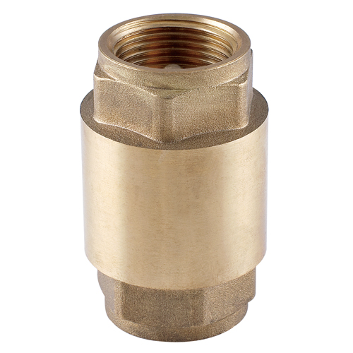 13602 Brass Spring Check Valve with Brass Insert