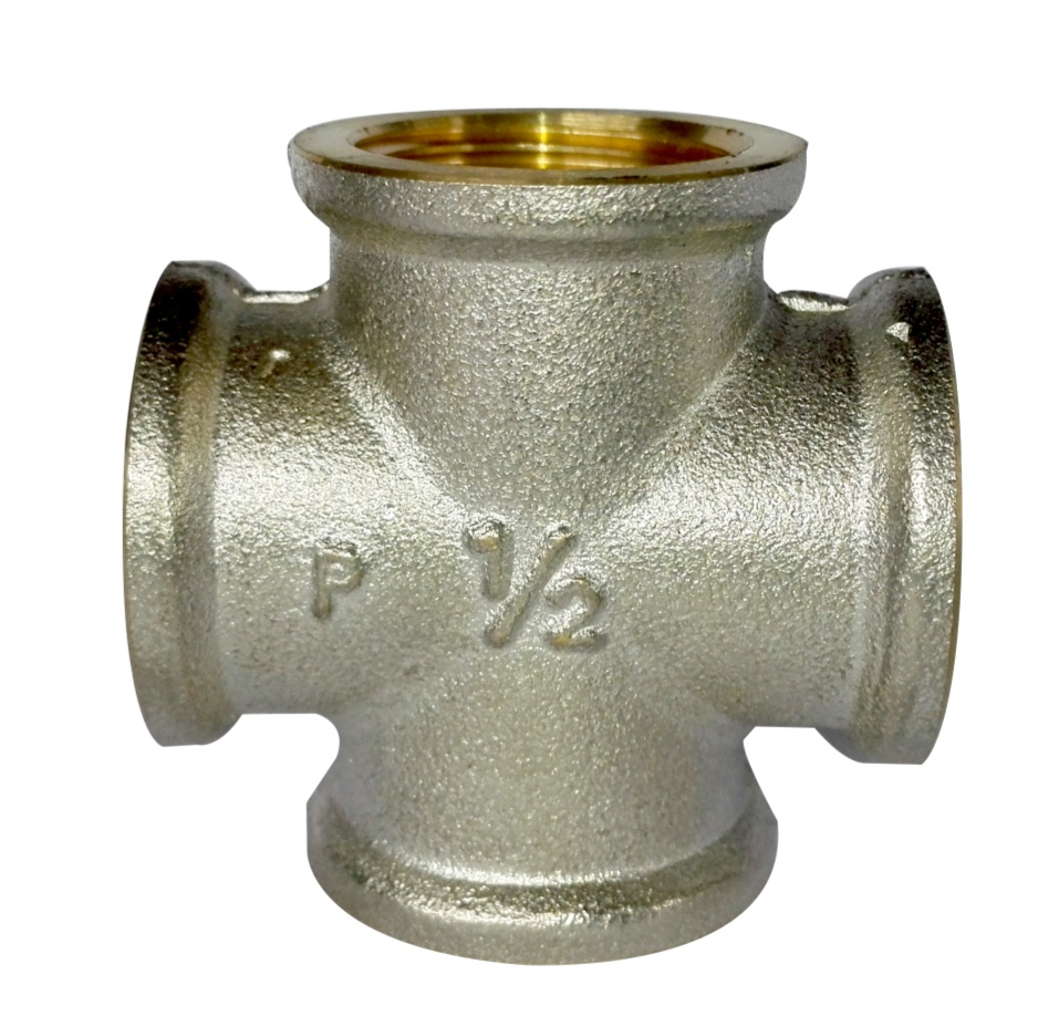 20320 Nickle Plated Cross