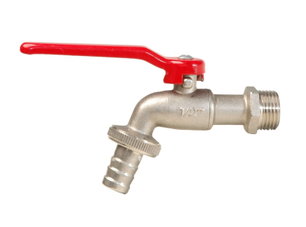 35106 Brass Bibhose Iron Handle