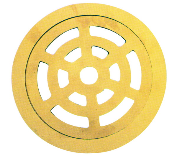 84819 Brass Drain Cover Round Net N -T