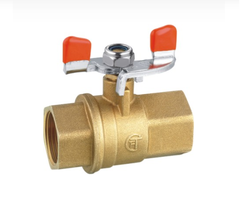 10703 FF Gas ball Valve with butterfly handle