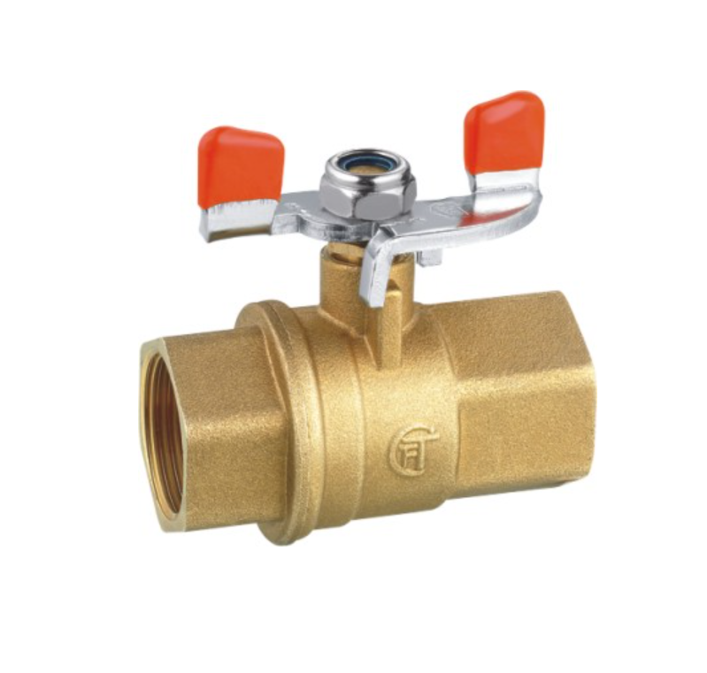 10704 MF Gas ball Valve with butterfly handle
