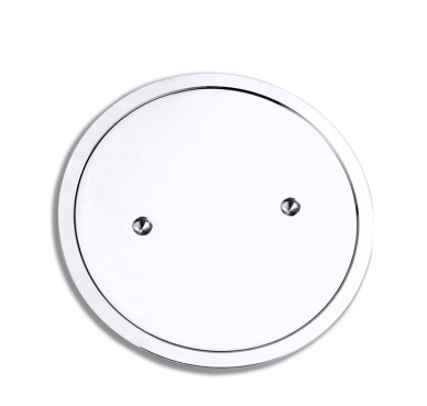 80405 Chrome Plated Zinc Drainer round full