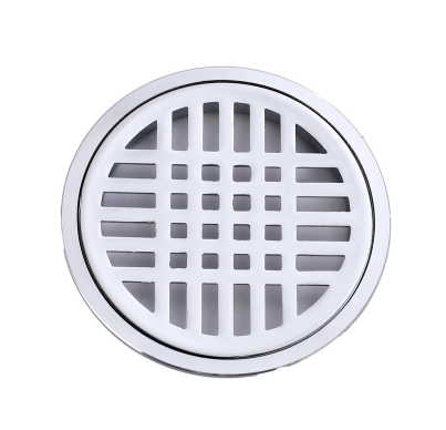 80406 Chrome Plated Zinc Drainer round net