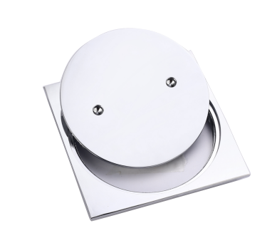 80401-2 C.P.Zinc Drainer square full without thread