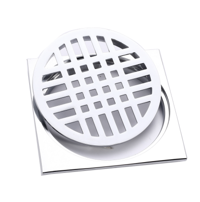 80403-2 C.P.Zinc Drainer square net without thread