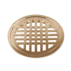 80416 Brass Plated Zinc Drainer round net
