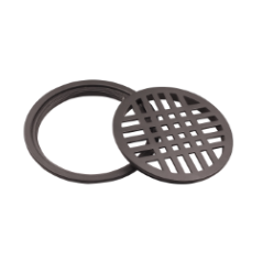 80426-2 Black Zinc drainer round net without thread